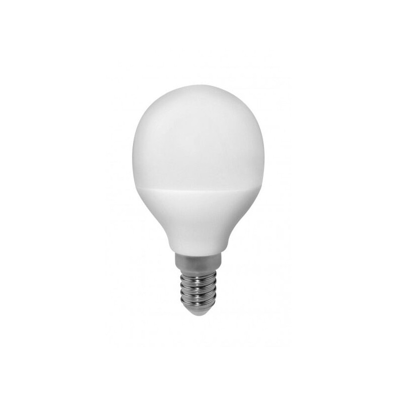 LED krone pære, 5W, varmt lys, E14, 2700K, 