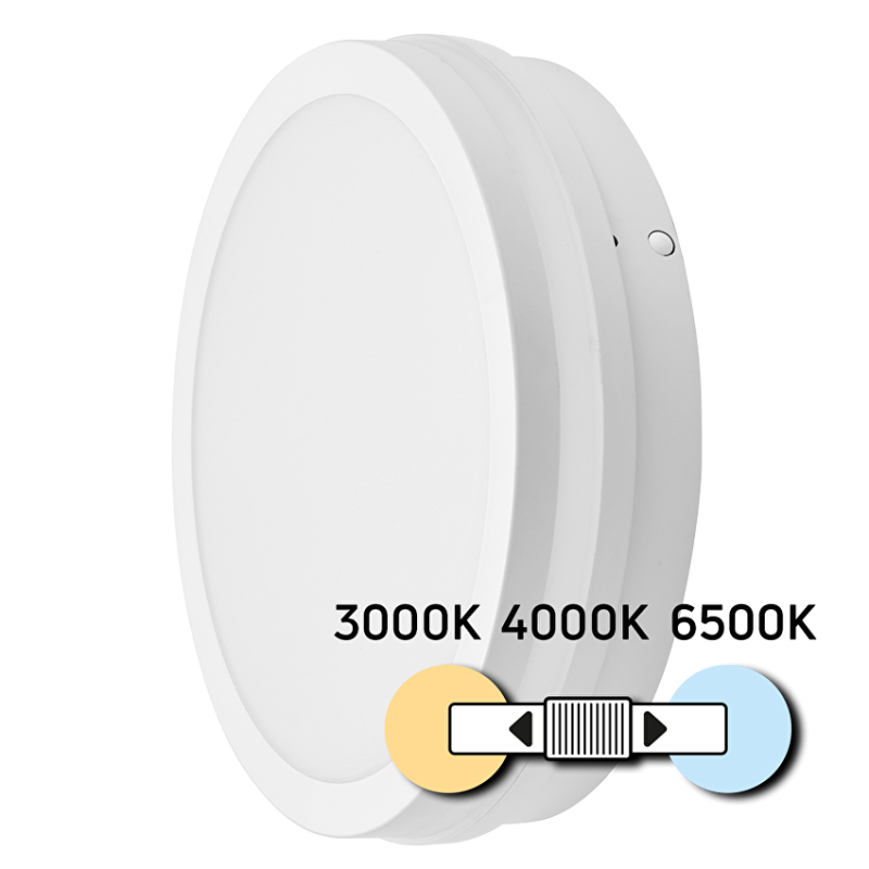 LED CCT loftslampe, IP54,...