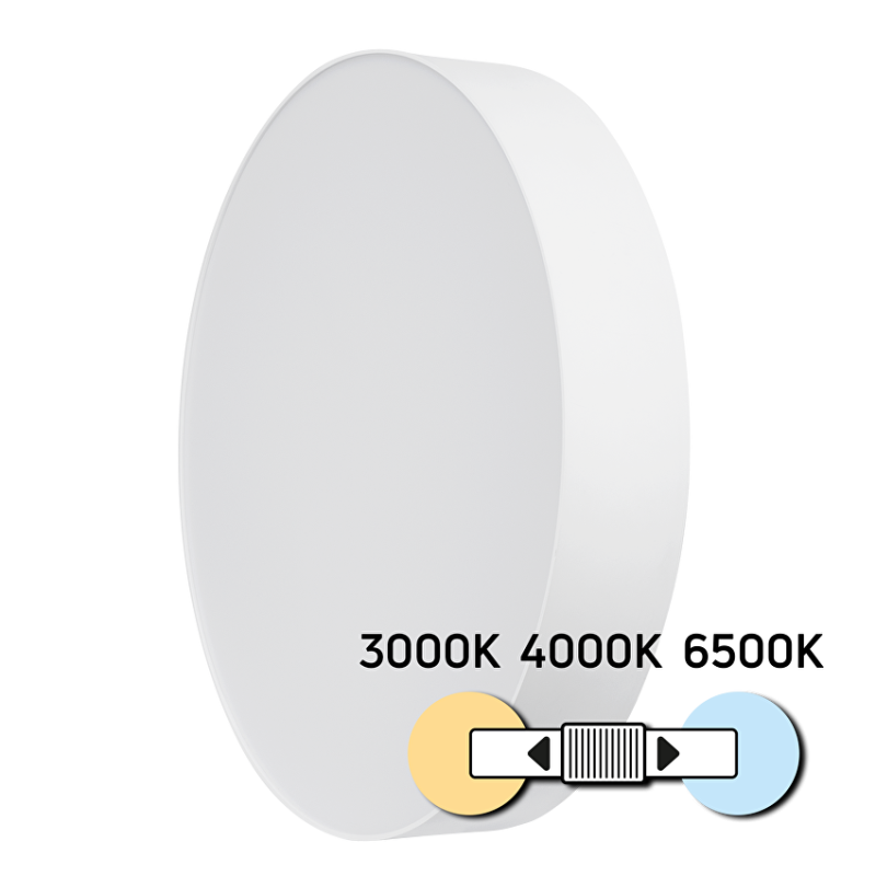 LED CCT loftslampe, hvid,...