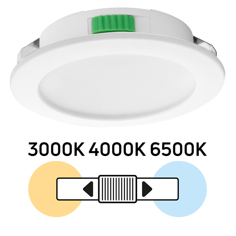 LED Indbygningsspot, 4W,...